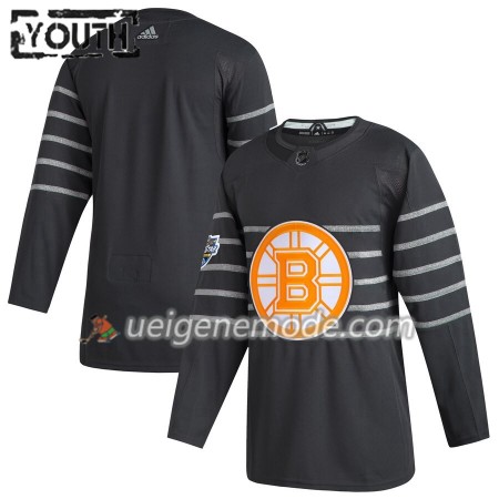 Kinder Boston Bruins Trikot Blank Grau Adidas 2020 NHL All-Star Authentic